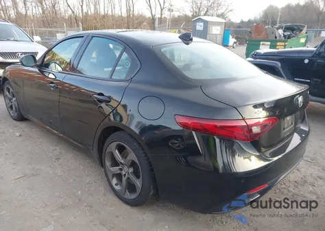 2017 Alfa Romeo Giulia Ti Awd from USA, damaged, VIN ZARFAEEN4H7560511